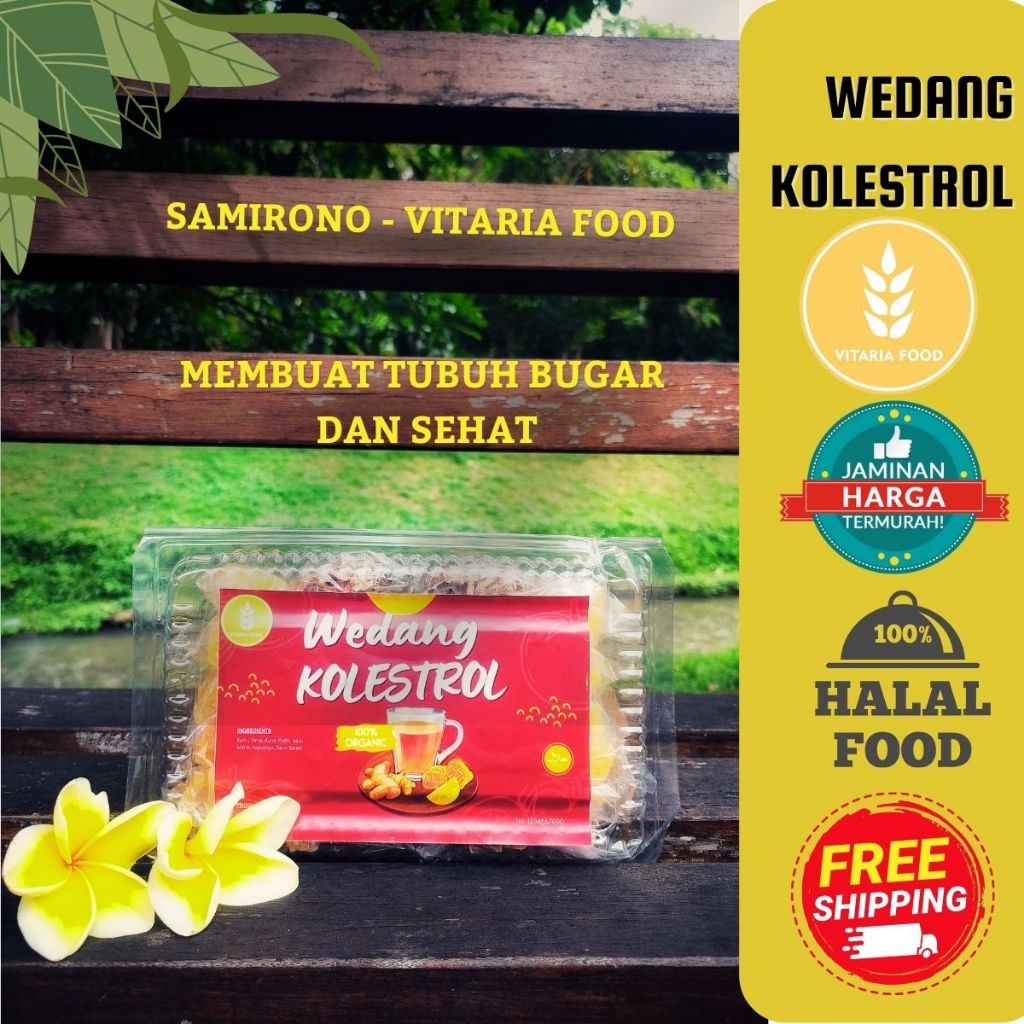 

WEDANG KOLESTEROL SAMIRONO - VITRARIA FOOD ISI 10pcs