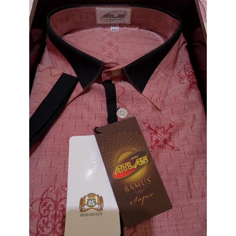 Baju Muslim Baju Koko Atlas Bamus Premium