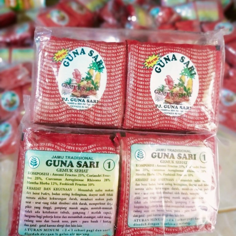 

Jamu gunasari (jamu gemuk)