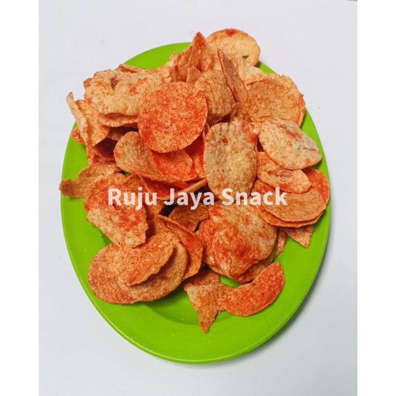 

KERIPIK OPAK MINI PEDAS MANIS 500GRAM