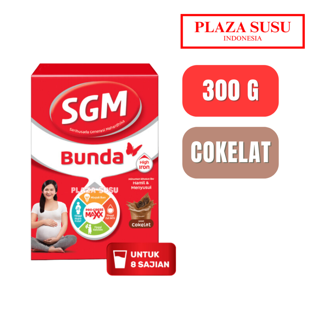 SGM BUNDA PROGRESSMAXX COKLAT 300 G SUSU IBU HAMIL DAN MENYUSUI
