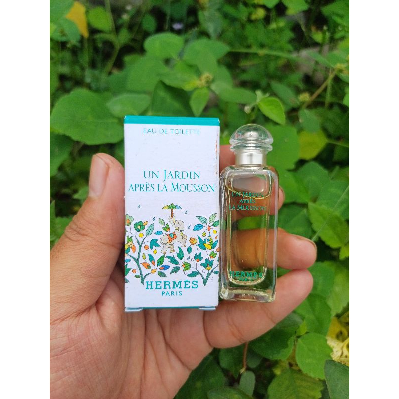 miniatur parfum H*RM*S UN JARDIN APRES LA MOUSSON EDT 7,5ML