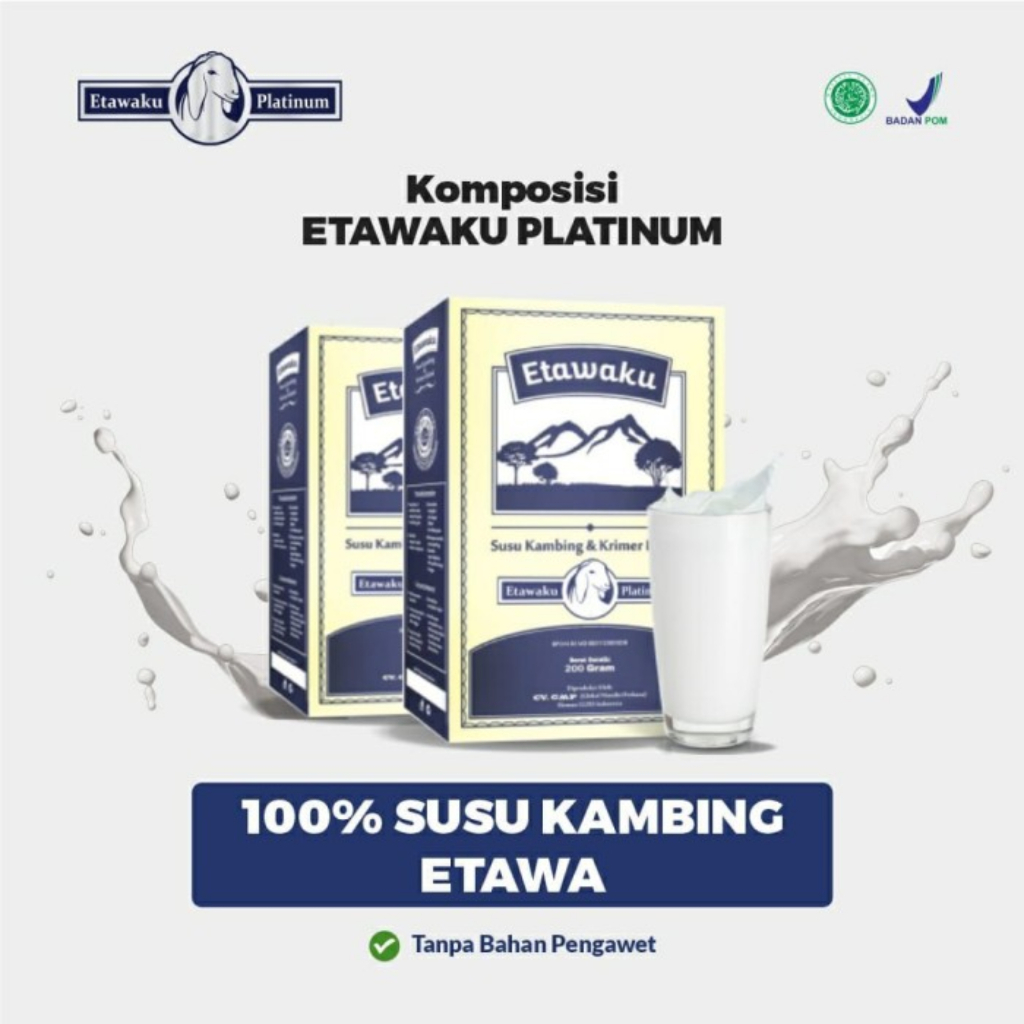 

Susu Kambing Etawaku Platinum Kemasan Bubuk isi 200gr