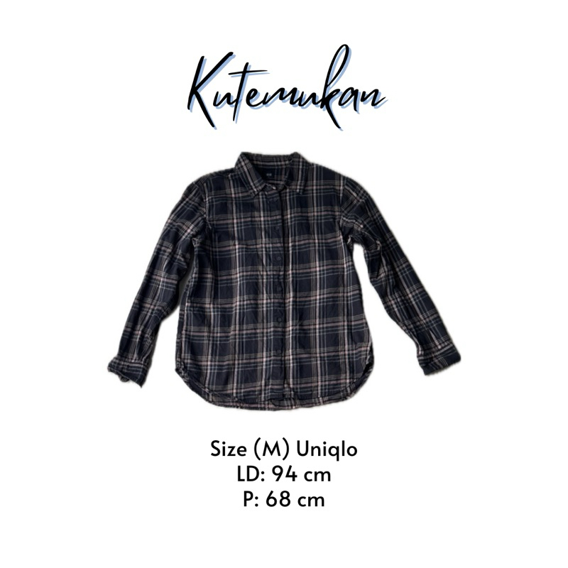 Kemeja wanita UNIQLO preloved