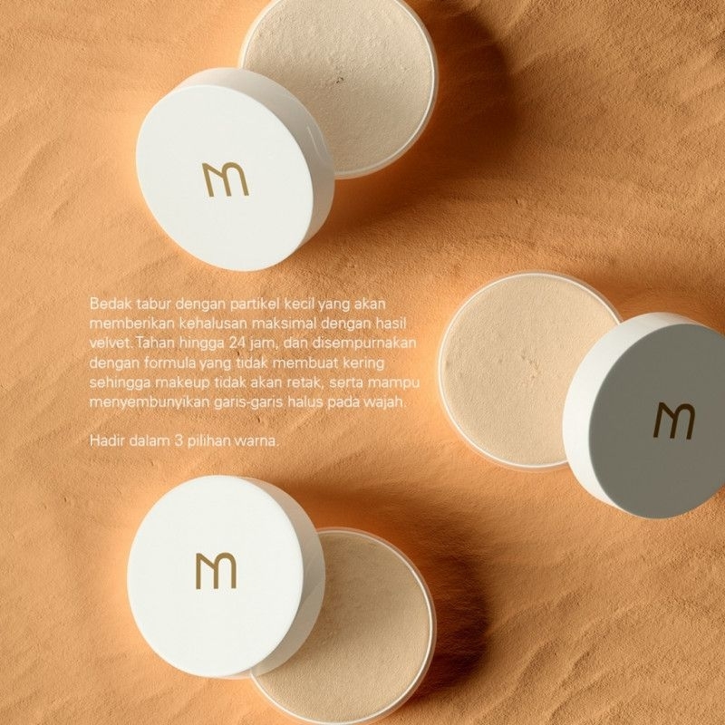 Mercredi Loose Powdery/Mercredi bedak tabur