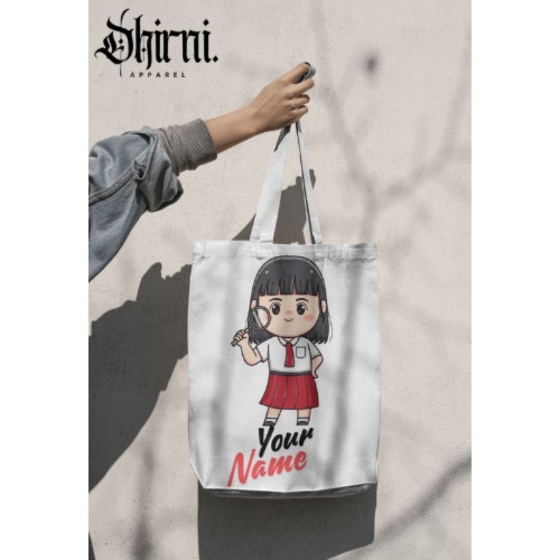 [ CUSTOM ] Totebag Custom Kanvas / Totebag Kanvas Premium murah