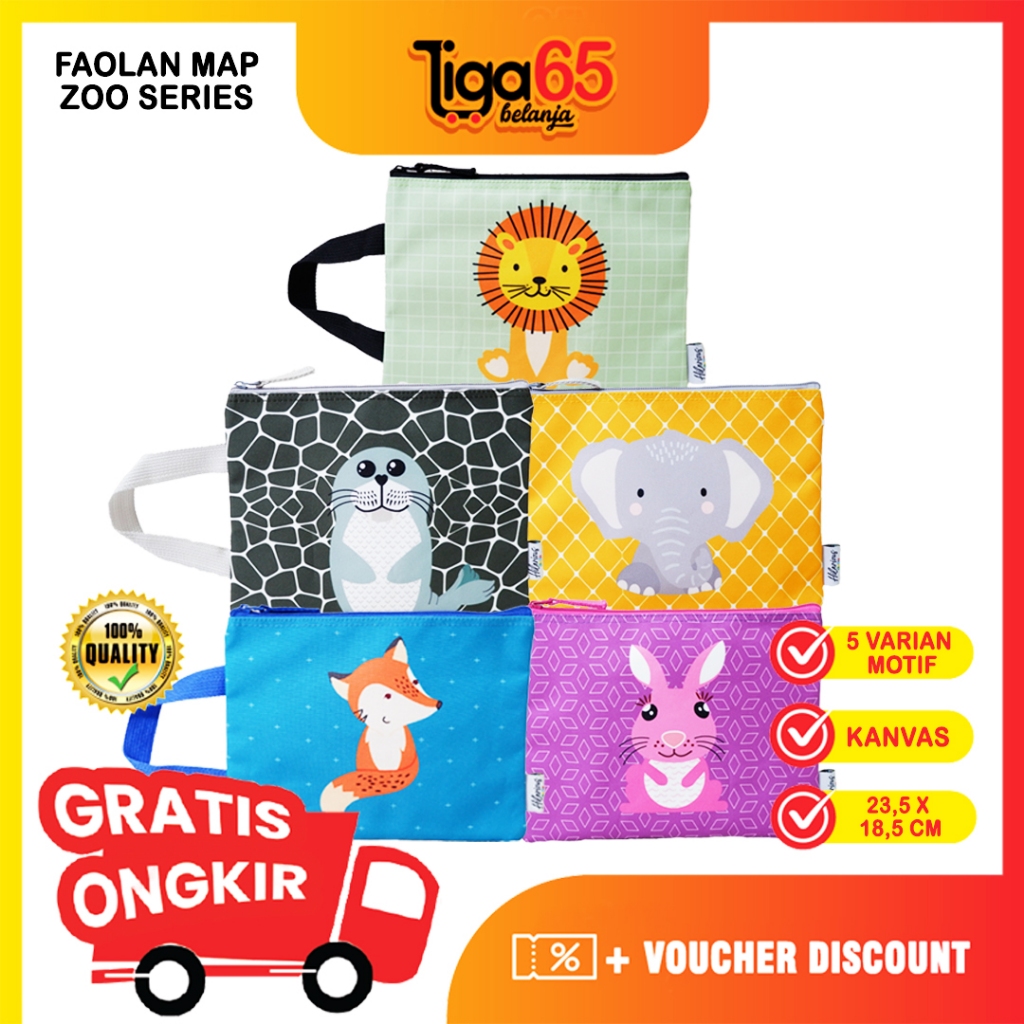 

Hilarious Kids / Map Anak Karakter / Faolan Map Zoo Series / Map Anak 614 2318