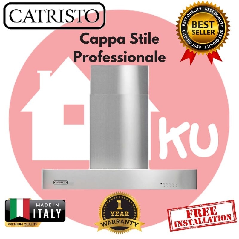 Cooker Hood Catristo Cappa Stile Professionale Chimney Hood