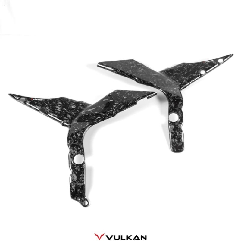 VULKAN ZX25R ZX25RR ZX4RR FRAME COVER DRY FORGED CARBON