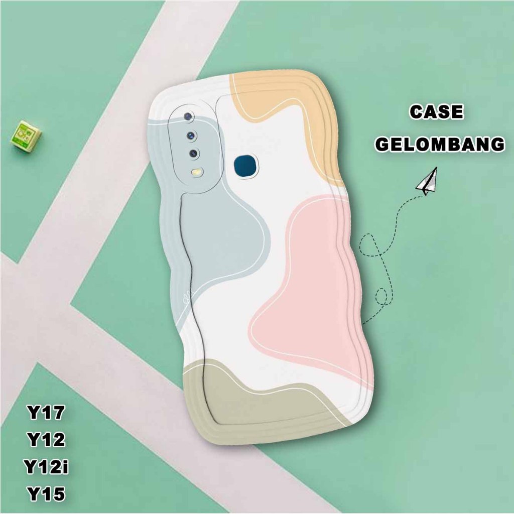 Case Hp - Gelombang Vivo Y17- Vivo Y12 - Vivo y12i - Vivo Y15 - Casing Hp - Gelombang Vivo Y17- Vivo
