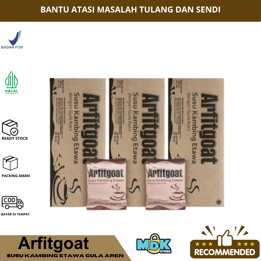 

Susu Kambing Etawa ARFITGOAT Bantu Untuk Atasi Masalah Tulang dan Sendi