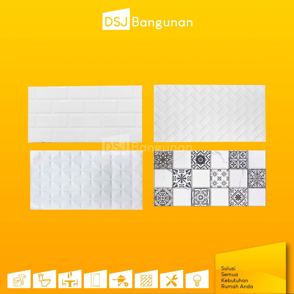 QnQ Gress Granit 30x60 Granit Dinding Dapur Kamar Mandi