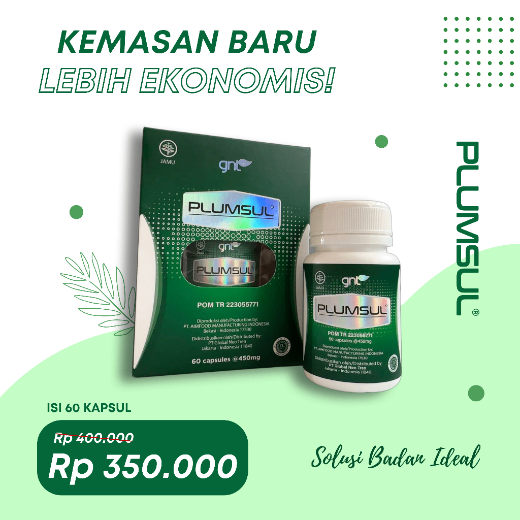 PLUMSUL Suplemen Diet Herbal Extrak Buah Plum