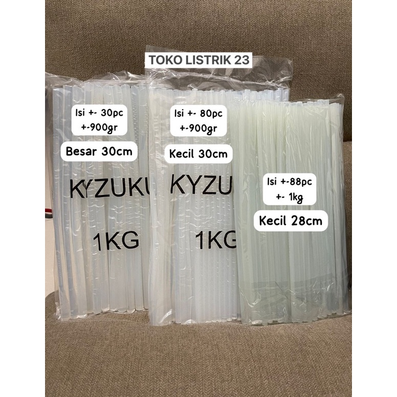 

KODE R7R9 glue stick lem bakar besar dan kecil 1kg