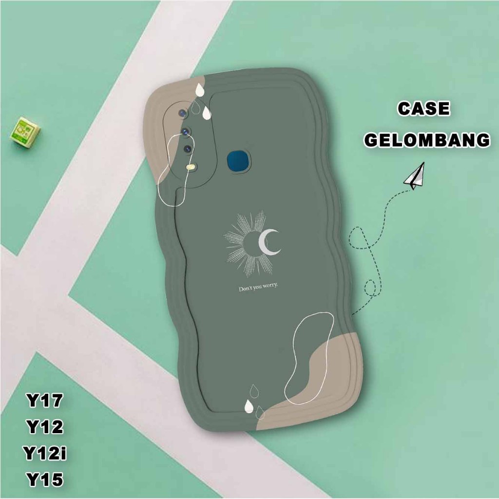 Case Hp - Gelombang Vivo Y17- Vivo Y12 - Vivo y12i - Vivo Y15 - Casing Hp - Gelombang Vivo Y17- Vivo