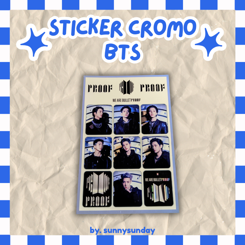 Sticker Chromo BTS Sticker Pack