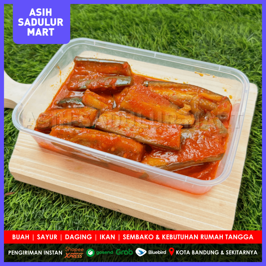 

Terong Balado 250g Siap Makan | Masakan Asih Sadulur Mart