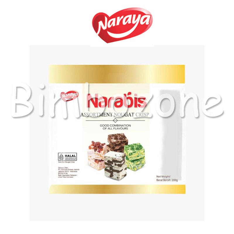 

bGF Bimbozone - Permen NARAYA Narabis Nougat CRISP 200gr