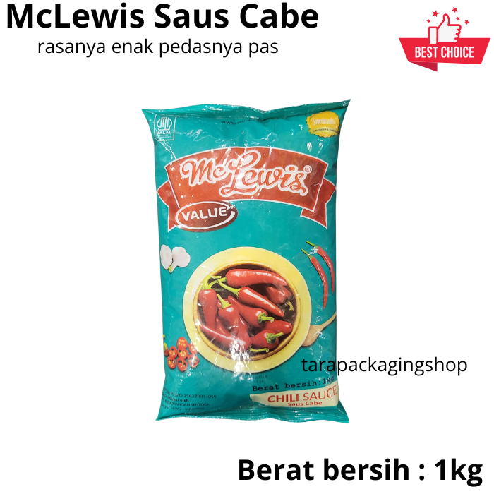 

McLewis Saus Cabe Pedas 1 kg