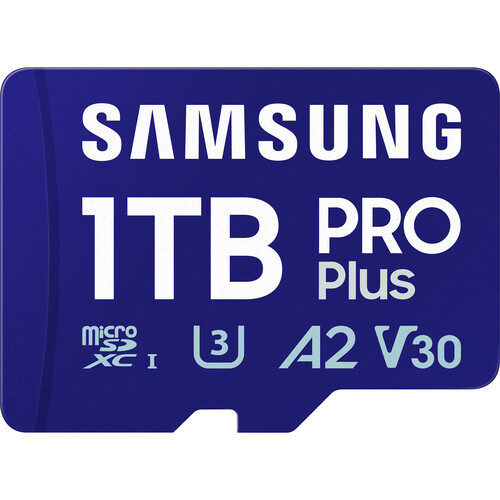 SAMSUNG PRO PLUS 1TB UHS-1 U3 V30 A2 MICROSDXC MEMORY MICROSD CARD MB-MD1T0SA