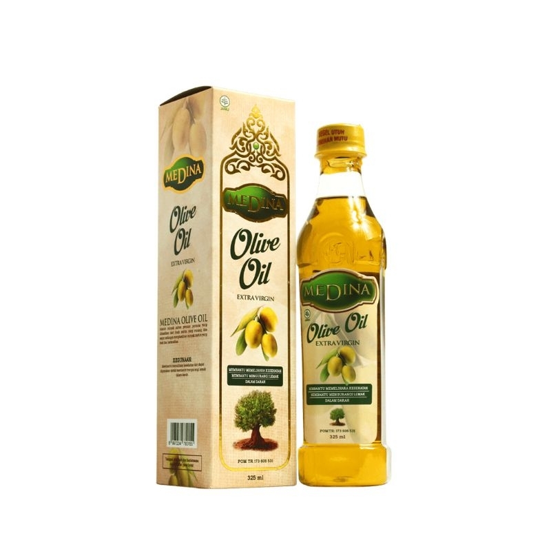 

Medina Extra Virgin Olive Oil Minyak Zaitun Isi 325 ml Original