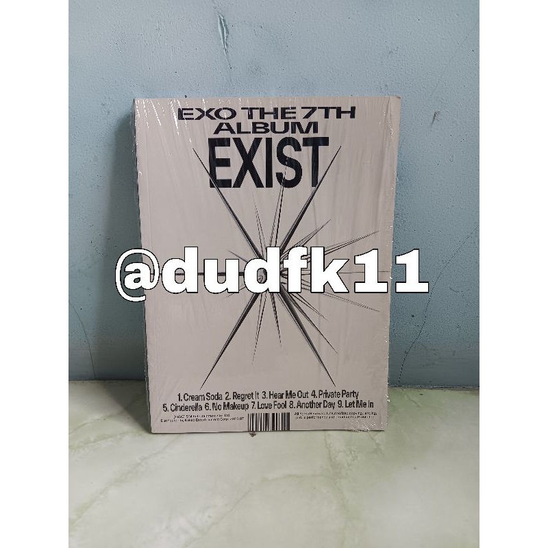 [ALBUM ONLY] Album EXO XOXO, EXIST PHOTOBOOK & DIGIPACK BAEKHYUN, DELIGHT CINNAMON VER