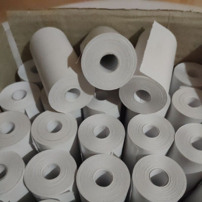 

100 pcs Kertas Thermal 58mmx30mm Coreless untuk semuah printer edc bluetooth