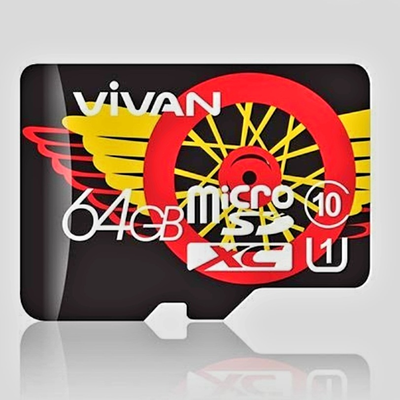 Kartun Memori Vivan 64GB V6410U Memory Memorry Card Micro SD 64 GB Class 10 Garansi resmi 3 Tahun