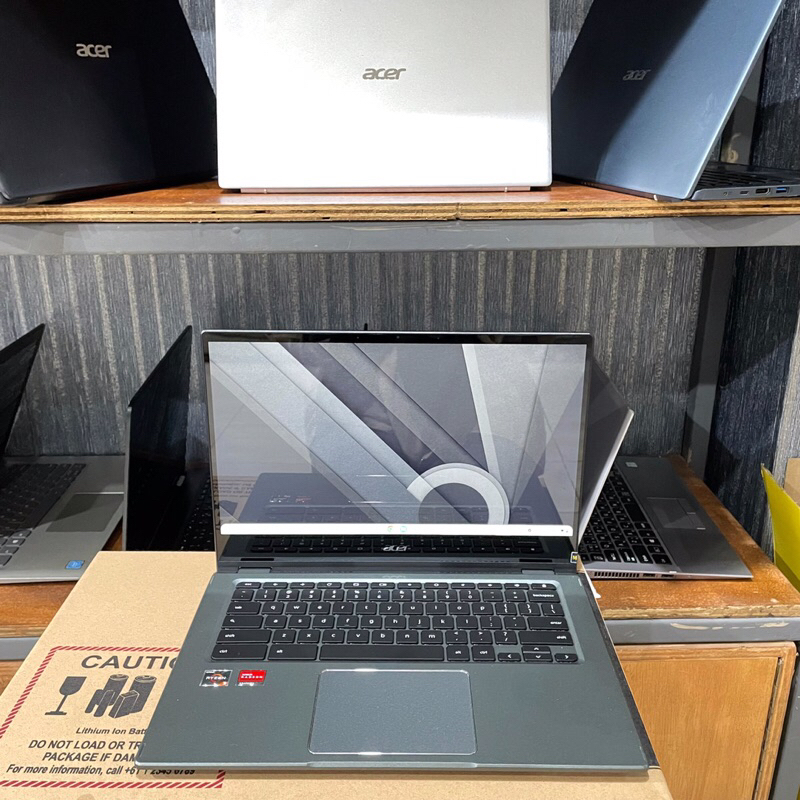 Laptop Acer Chromebook Spin CP514-1H, 2 In 1, #Touchscreen Flip, Amd Ryzen 3 - 3250C, Amd Radeon Veg