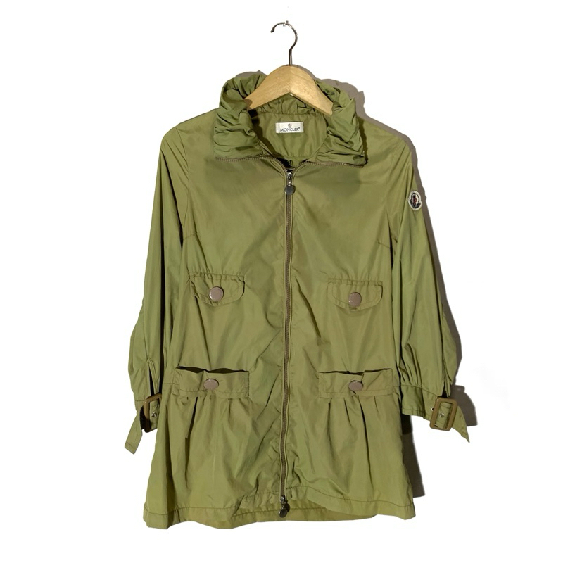 Moncler Parka Women Jacket green Vintage Original