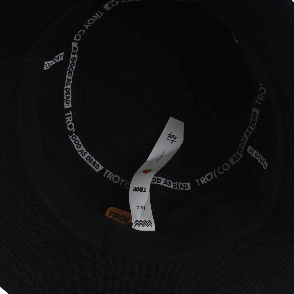 Troy Company Bucket Hat Topi Hitam Ensign BH 2605