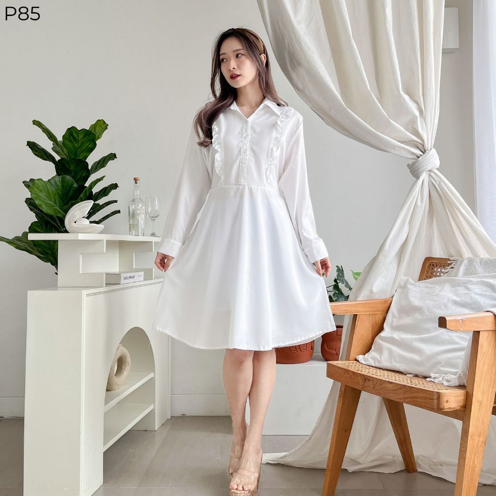 Lavista Tunik Dress Fashion Putih BW Wanita