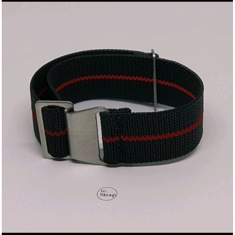 tali jam MN strap Nato  Black Red Centerline Mn - 27