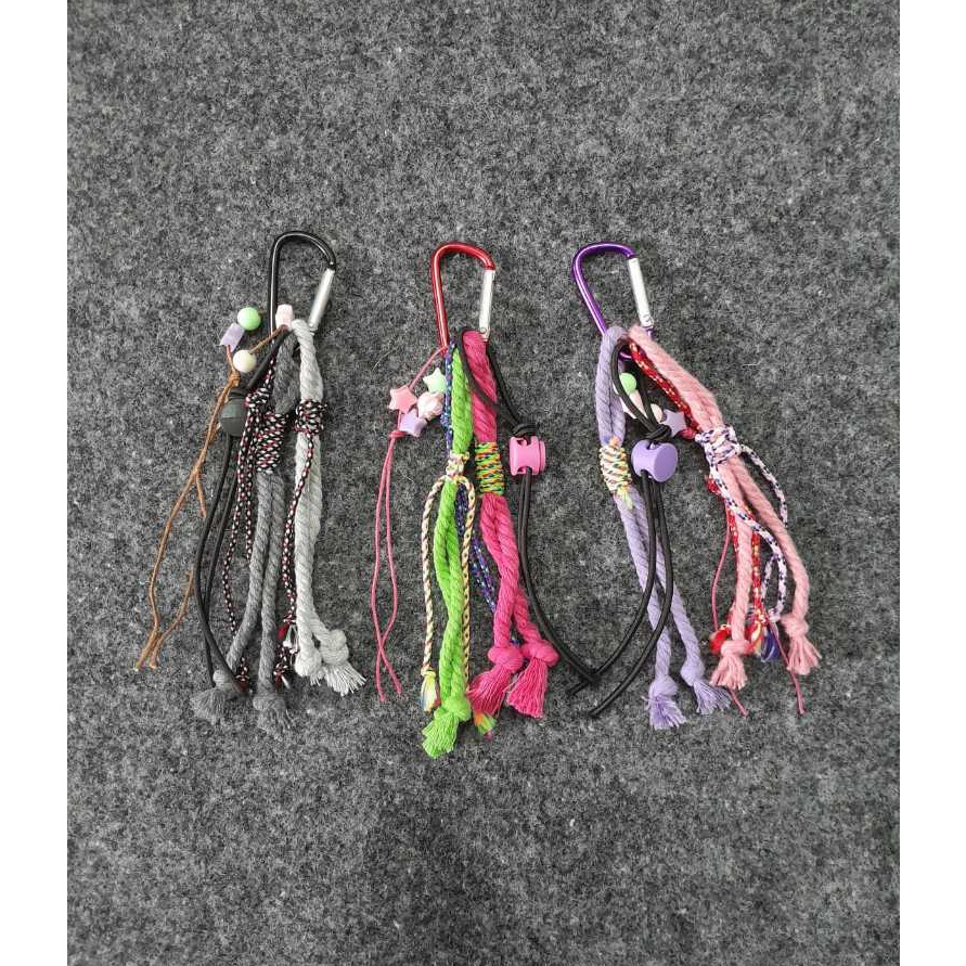 KF7 ARCELL  KEYCHAIN PUFFY BAG  Gantungan kunci hiasan tas puffy