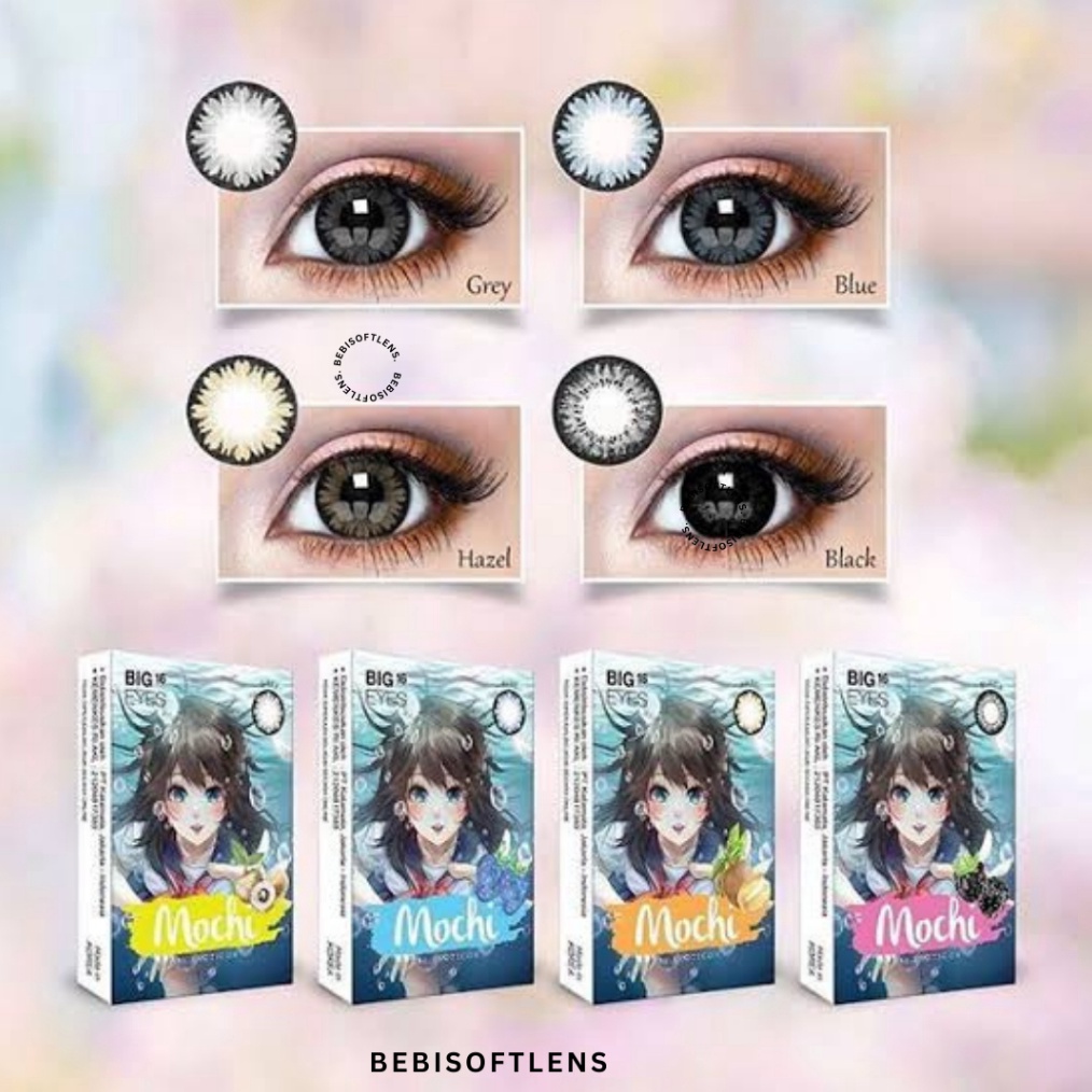 EKSKLUSIF Bisa COD Softlens BIG EYES MOCHI 16MM Softlens Normal  Softlens Grey Minus  Softlens Abu M