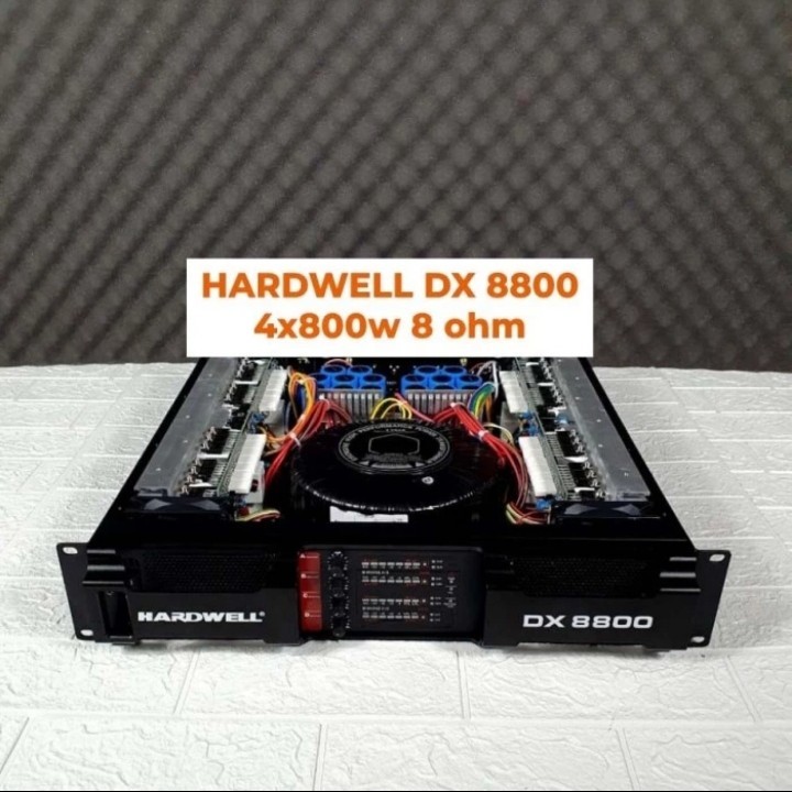 Power Amplifier 4 Channel Hardwell DX 8800 / Hardwell DX8800 ORIGINAL
