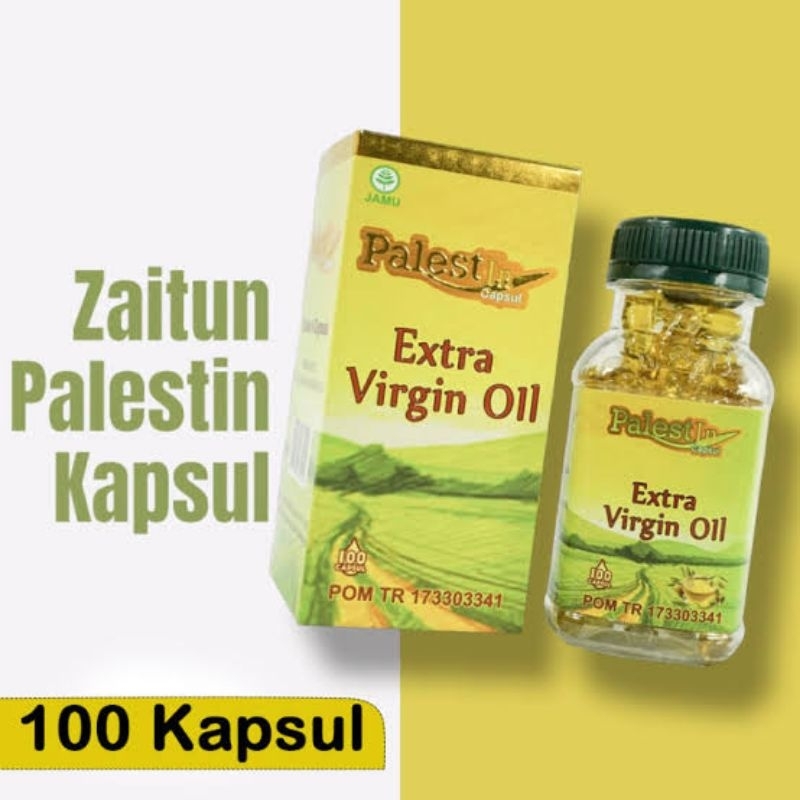 Kapsul Extra Virgin Olive Oil Palestine Isi 100 Kapsul