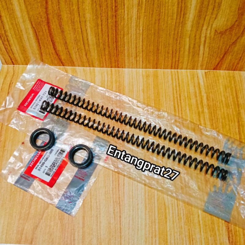 Per Shock Depan KVY + Seal shock Honda Beat karbu/Scoopy karbu/Spacy karbu