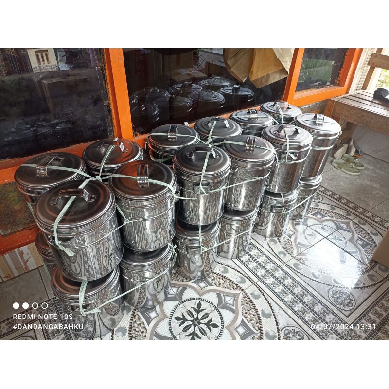 Dandang bakso 22 bahan stainless