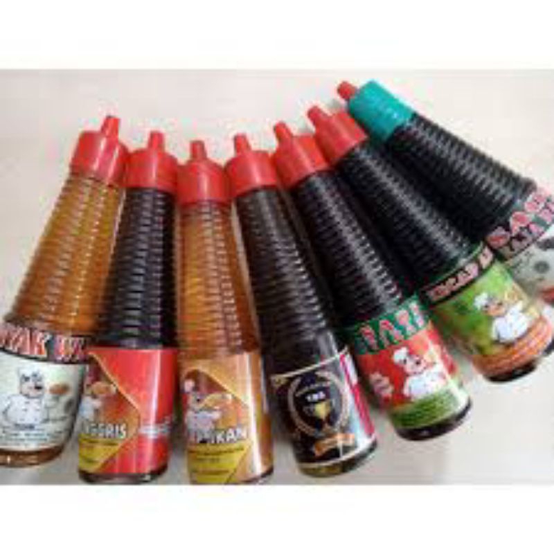 

kecap inggris/kecap wijen/saos tiram /kecap ikan/raja rasa cap koki