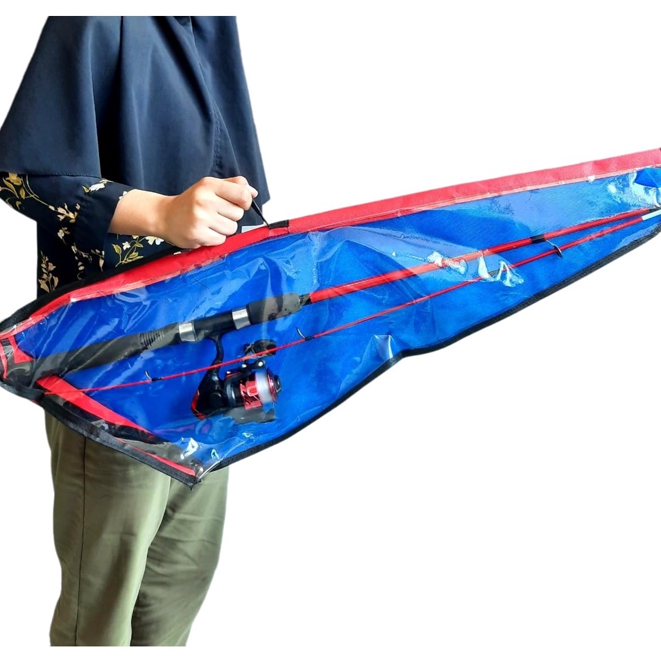 Pencarian Terbanyak  TAS Pancing Mika Transparan Super Kuat dan Trendy Ukuran 65Cm  8Cm ANTI AIR