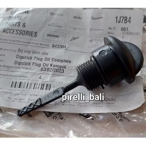 Stik Oli Mesin Vespa Lx 125 150 2V Vespa S 150 2v Original Piaggio Oil Deep Stick