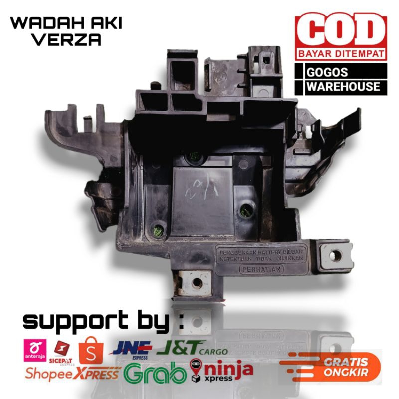 breket/wadah aki verza & Megapro mono fi ORI second