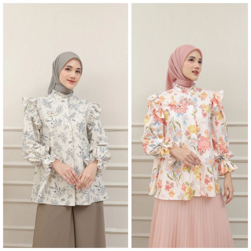 Siap Kirim Evora  Shirt  ori Wearing Klamby