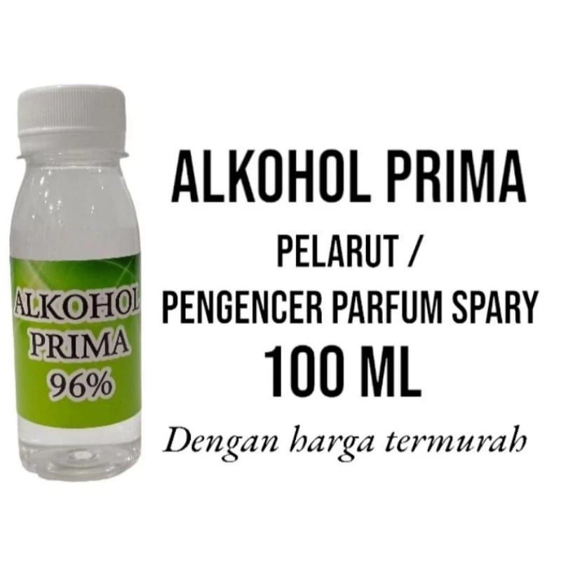 (100 ML) ABSOLUTE PRIMA. PELARUT ATAU PENGENCER PARFUM . BUAT BOTOL SPRAY