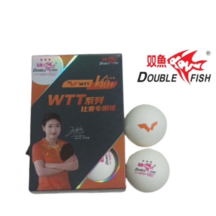 Get Now  Bola Pingpong Double Fish WTT
