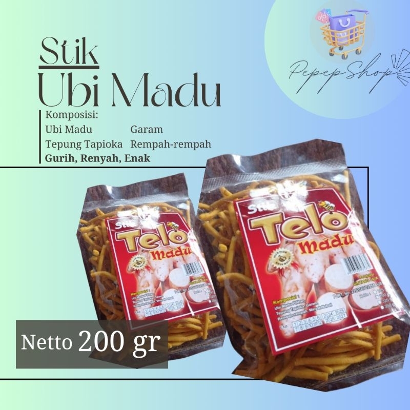 

Camilan Stik Ubi Madu