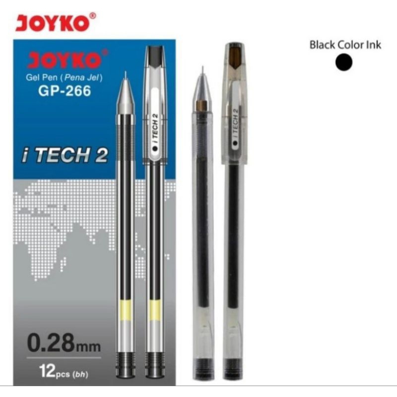 Pena Gel Joyko perbox isi 12