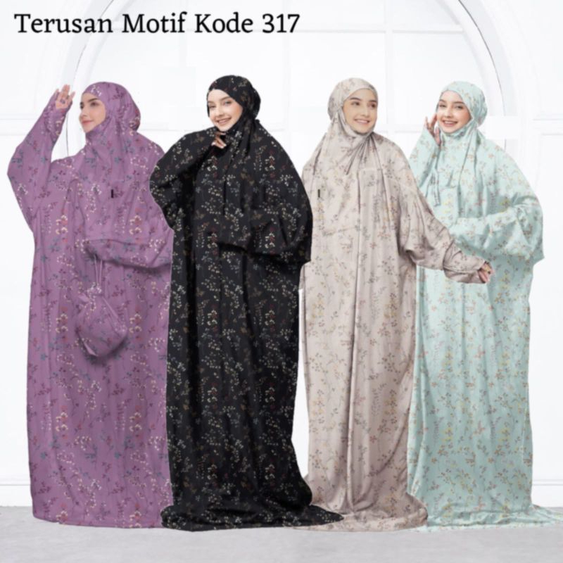 Mukena Hadramaut Motif