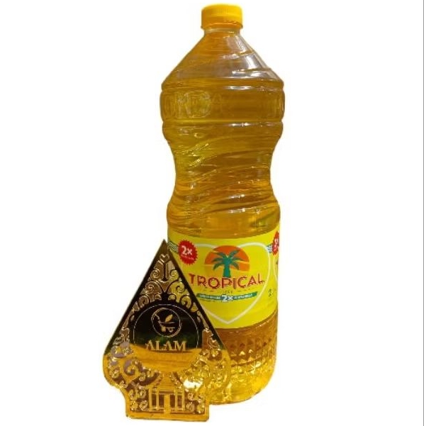 

1PCS minyak goreng tropical 2L botol JATIM